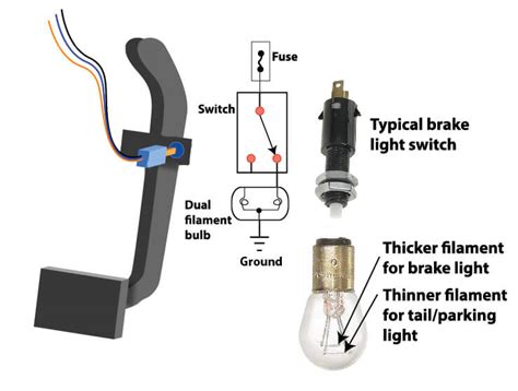 brake light switch wiring harness 